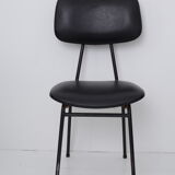 Black skai chair