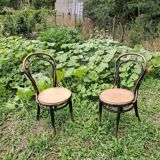 Pair of bistro-style chairs