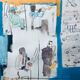 Art poster by Jean-Michel Basquiat " Worthy Constituents "1986 60X80cm