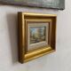 Small framed landscape painting