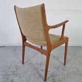 Teak office chair by Johannes Andersen for Uldum, 60s
