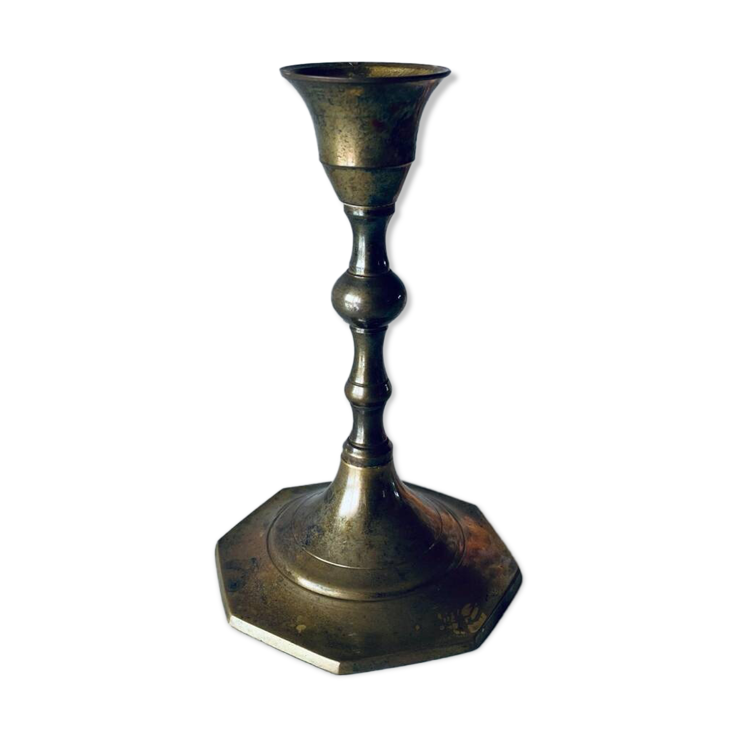Brass candle holder