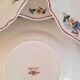 Hollow plates in earthenware Sarreguemines Model "Agreste" Vintage