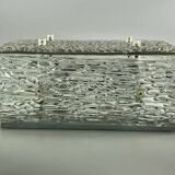 1960s lamp ceiling lamp Plafoniere Kalmar Franken Ice Glas Design