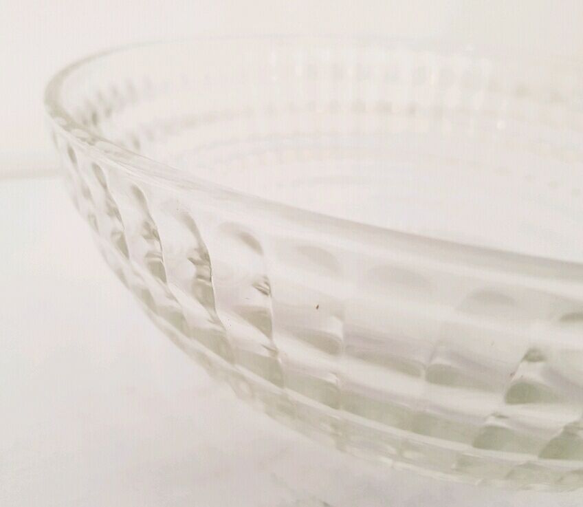 Bowl glass waving 70