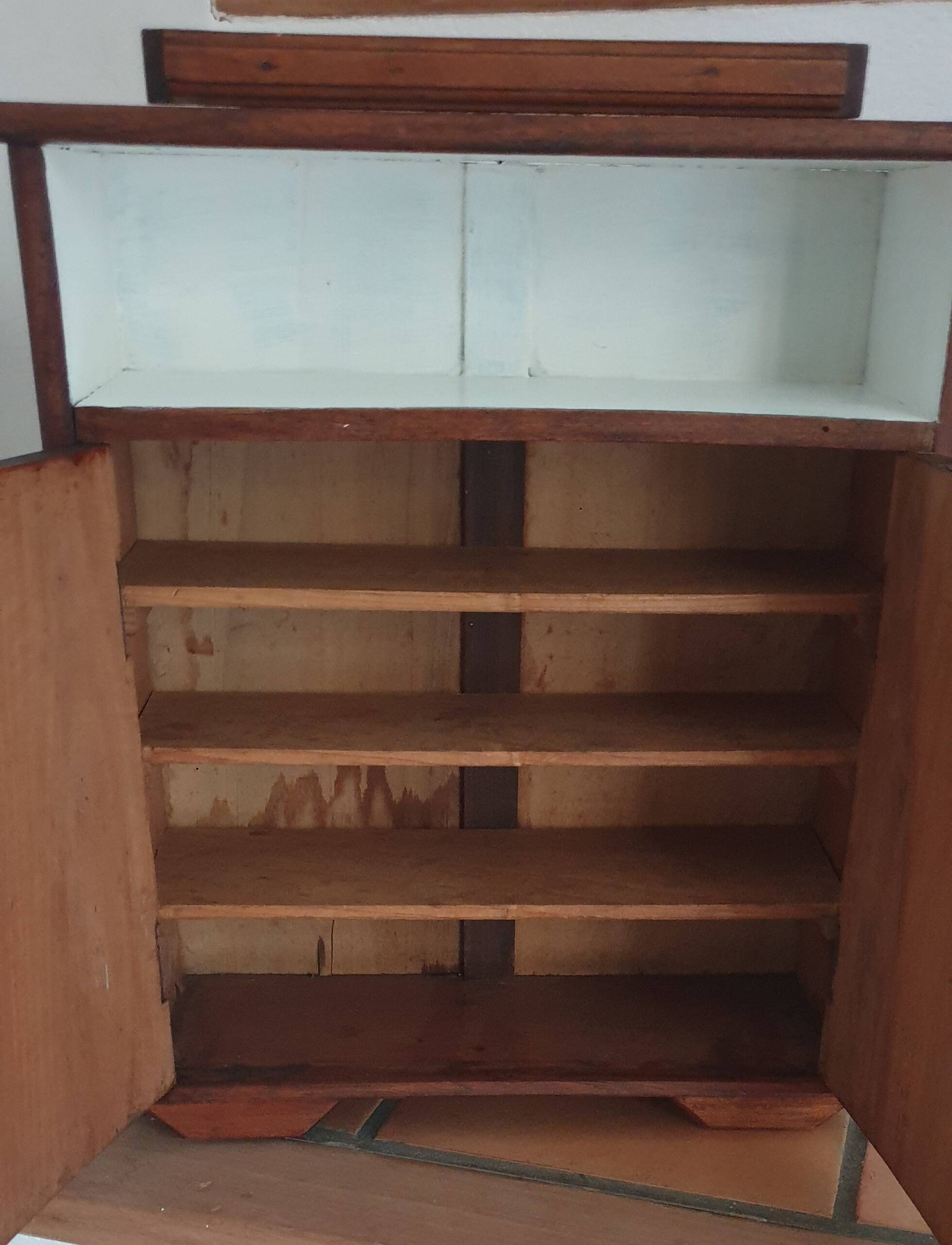 Small old storage cabinet