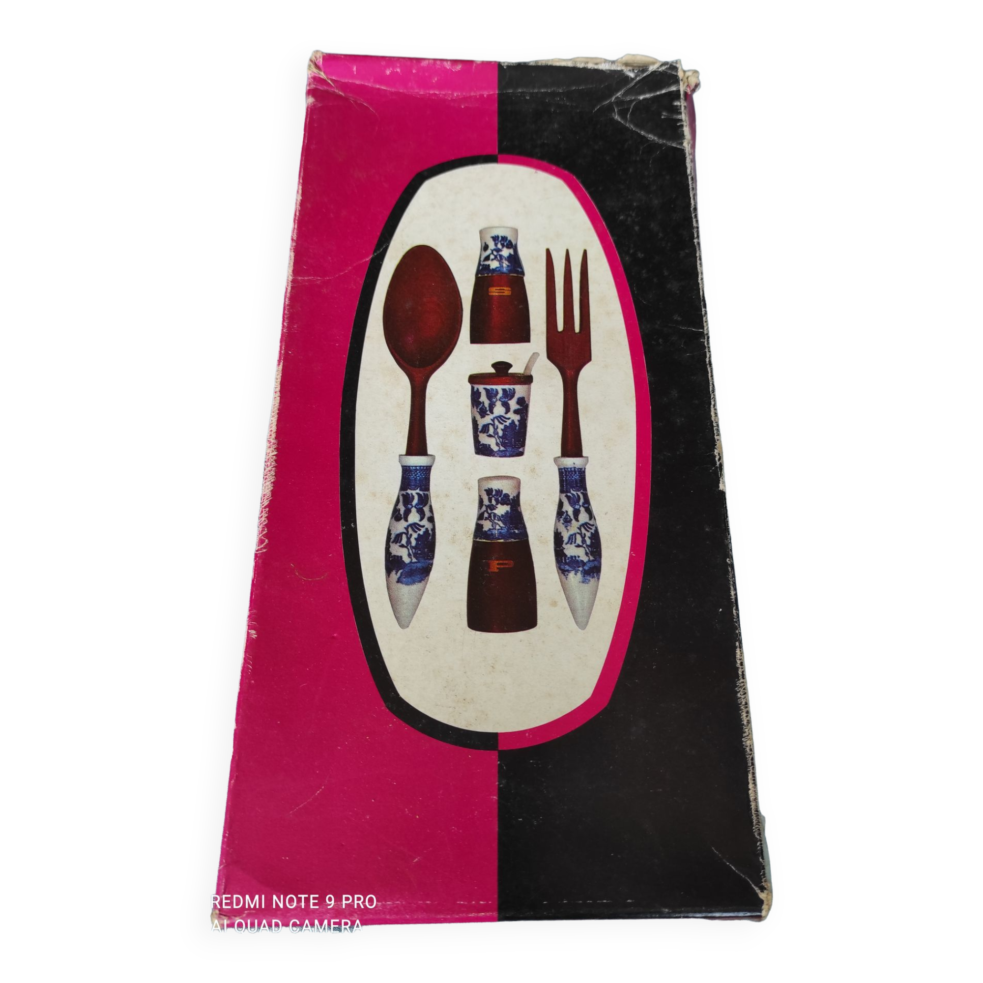 Porcelain salad cutlery