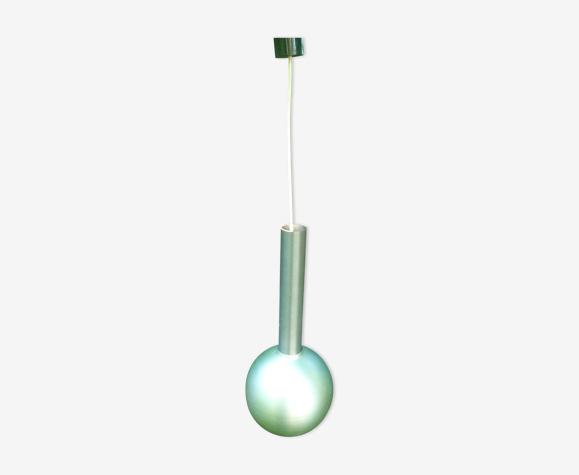 Suspension Lita en alu brossé space age 70s