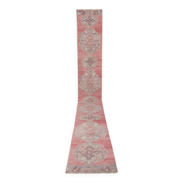 Tapis de couloir turc vintage