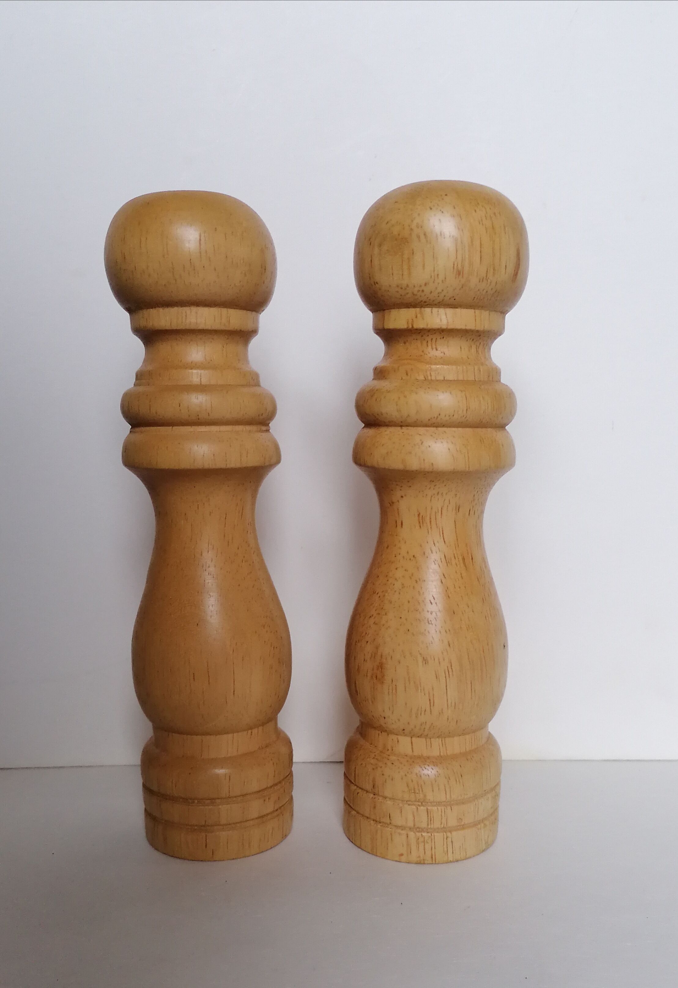 Wooden salt and pepper shaker