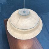 Mid-Century Modern Suspension Cocoon by Friedel Wauer for Goldkant Leuchten, Germany, 1960s