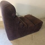 Corduroy armchair