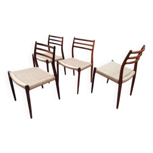 Chaises no78 palissandre/ - otto moller
