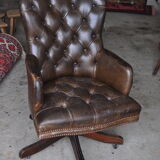 Chesterfield-style office chair
