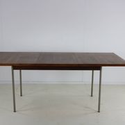 Sixties design rosewood dining table by Cees Braakman for Pastoe