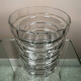 Val Saint Lambert Art Deco crystal vase
