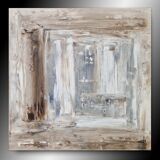 Tableau peinture abstraite minimaliste