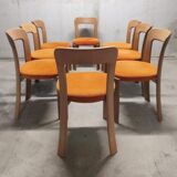Suite de 8 chaises Bruno Rey