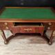 Double-sided Empire-style desk from the Egyptian return in mahogany.