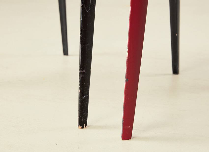 Gio Ponti Pair of Superleggera Chairs for Cassina Italy 1957