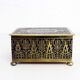 Brass Art Deco box
