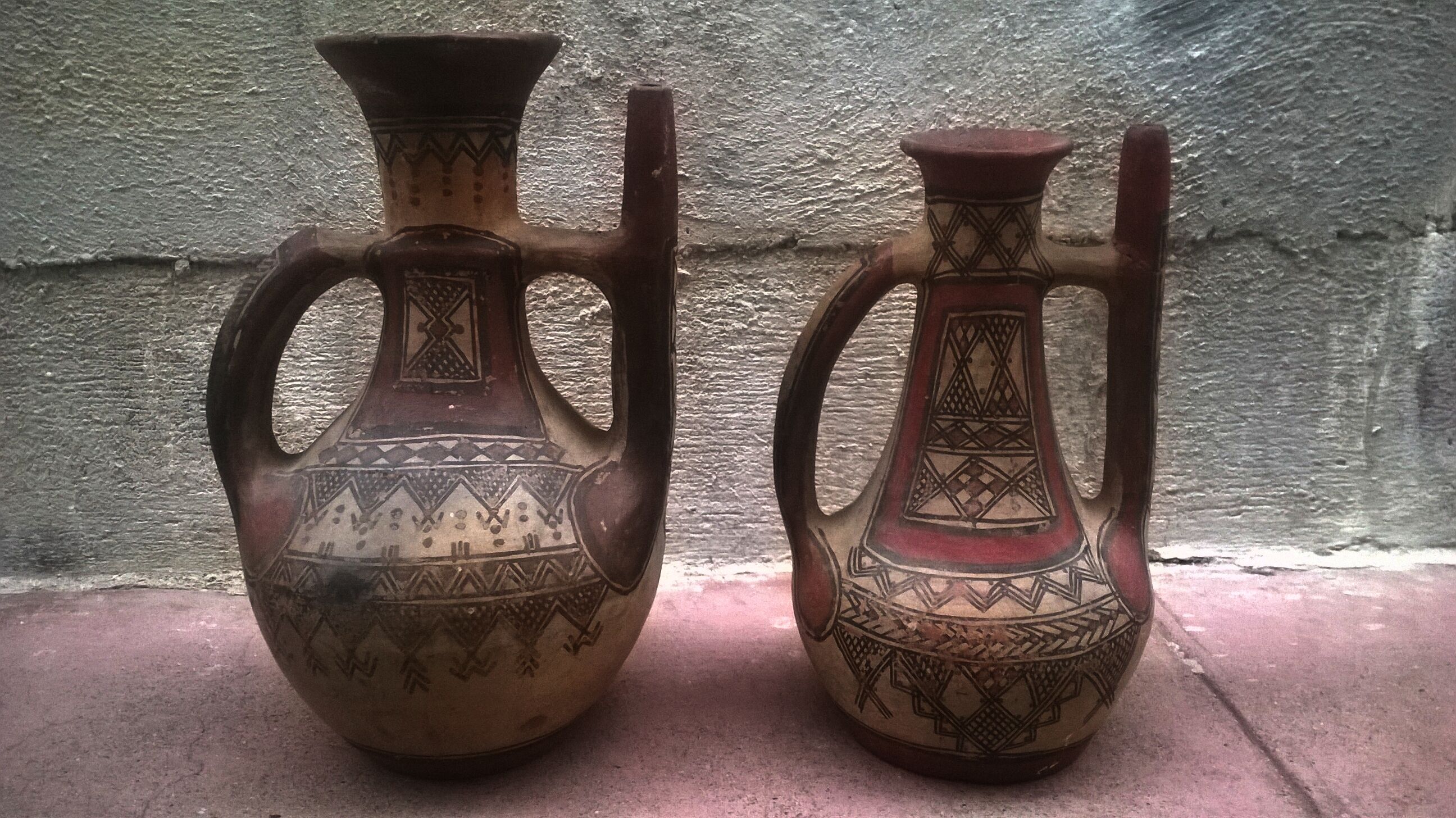 Pair of oriental ceramics