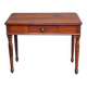 Centre writing table in stained wood