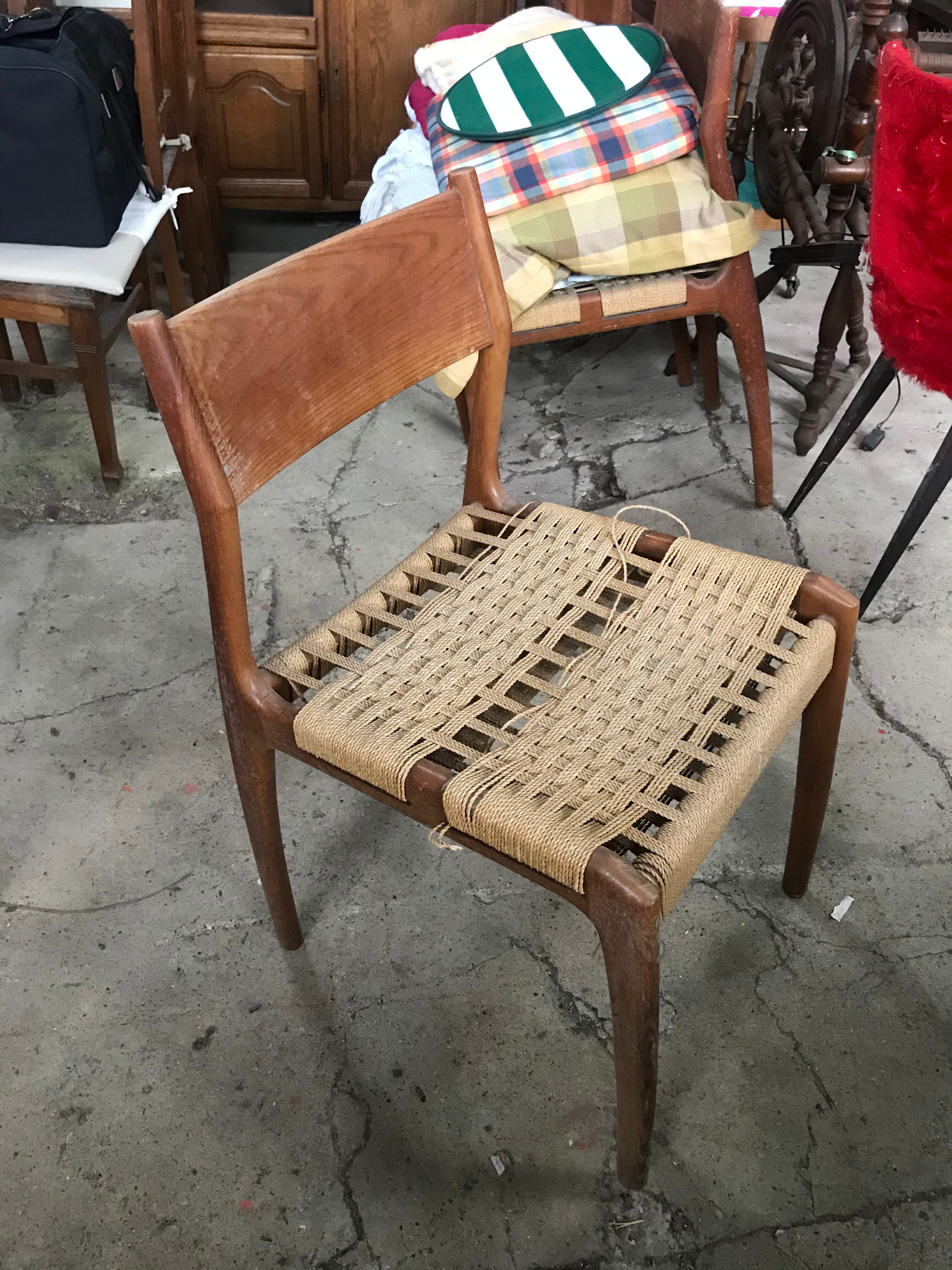 6 rope chairs model Havana de Gessef