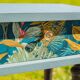 Bedside tables "blue jungle"