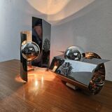 Vintage chrome wall lights - 70'S design