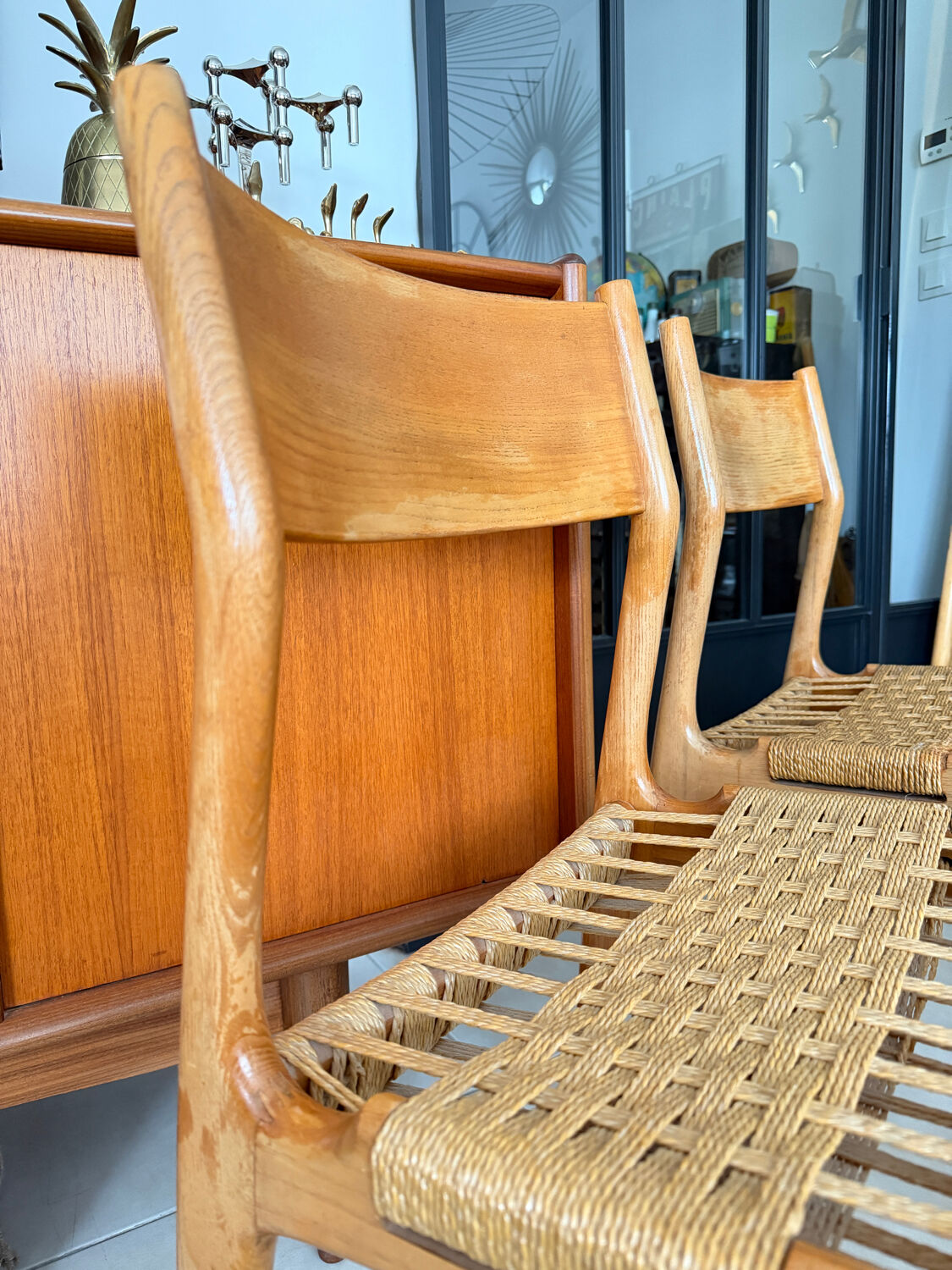 Paire de chaises "Havana" par Gessef – Design Italien, 1960