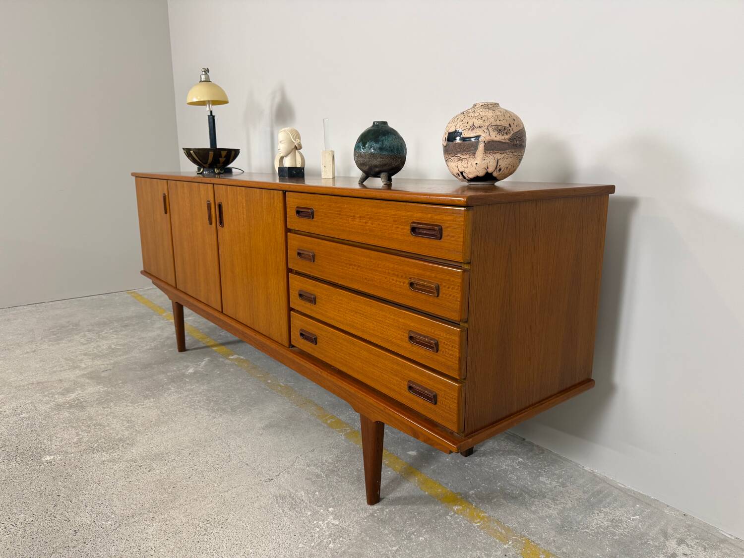 Scandinavian teak sideboard – 1960s