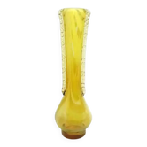 Vase postmoderne, en verre, Pologne, années 1970