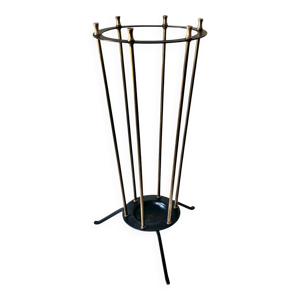 Porte-parapluie en laiton - mid century