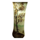 Hexagonal section tapered vase – Art Nouveau period