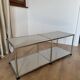 Meuble TV / table basse USM Haller en Gris Clair