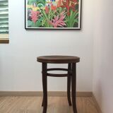 Small bar vintage Fischel beech stool