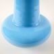 Blue ceramic vase, Danish design, 1970s, made in Denmark