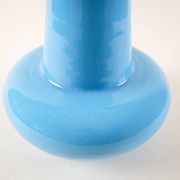 Blue ceramic vase, Danish design, 1970s, made in Denmark