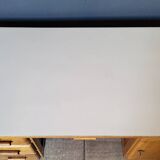 Vintage schoolmaster desk from the 1950s