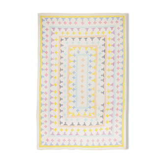 Embroidered cotton textile 225 x 150 cm