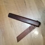 Ebony wooden pen storage box