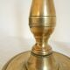 Pair of bronze candlesticks from the Restoration period, circa 1820