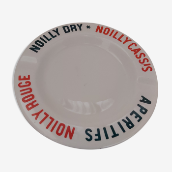 Noilly Prat white ashtray