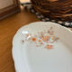 Set of 2 vintage oval serving dishes – Floral decoration – Mitterteich