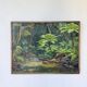 Oil painting "jungle" forest landscape