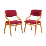 Set de 2 chaises d'appoint par Ludvik Volak, 1970s