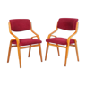 Set of 2 side chairs by Ludvik Volak, 1970s