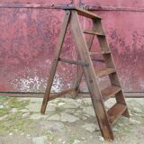 Foldable wooden ladder 5 steps to 1920/30