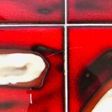 Brutalist ceramic coffee table by Dan